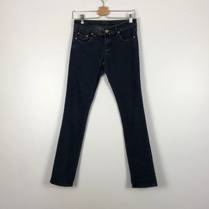 Romeo & Juliet Couture 5 pockets skinny jeans with back initials Size 27